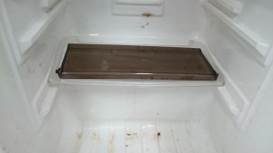 冷蔵庫の汚れ